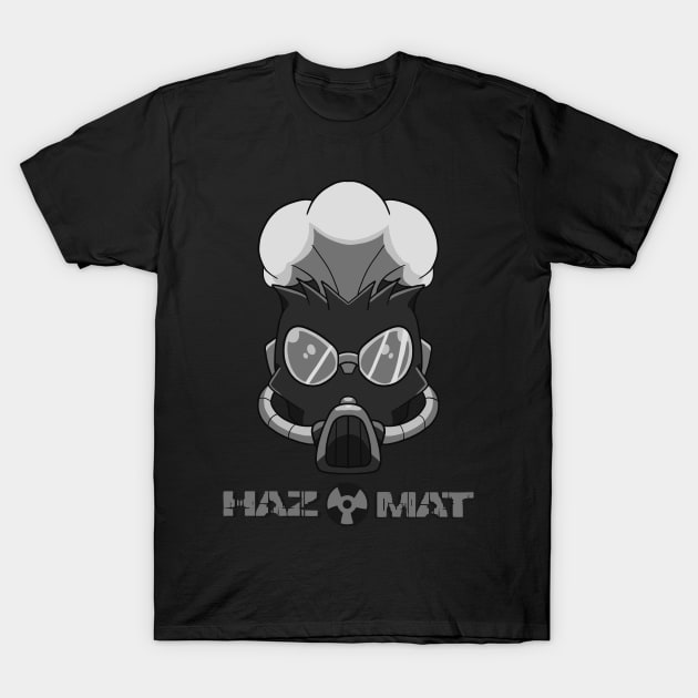 HazMat Warhead Monochrome T-Shirt by KnightLineArt